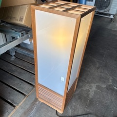 照明 行燈 行灯 電灯看板 30×30×90cmの画像