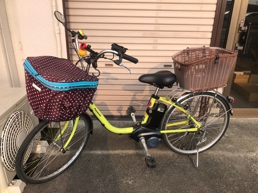 美車 パナソニック 電動自転車ViVi SX24型 8Ah ピスタチオ 宇都宮 美車 パナソニック 電動自転車ViVi SX 24型 8Ah ピスタチオ