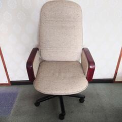 karimoku カリモク デスクチェア オフィスチェア 椅子 布の画像