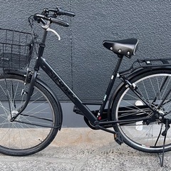 ブリヂストン　シティサイクル  27インチ　ブラック