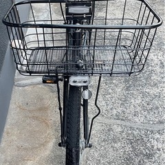 ブリヂストン　シティサイクル  27インチ　ブラックの画像