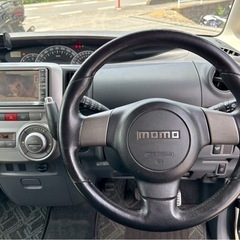 人気車種！ダイハツ タントカスタムRS★総額12.8万円★車検2年付き！スマキー 片側パワスラ 社外アルミ ナビ ワンセグTV ターボ 修復歴なし！内装良好♪激安価格！の画像