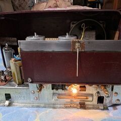 Bluetooth付　昭和レトロ真空管ラジオ　DL-340の画像