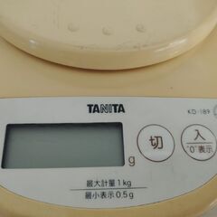 キッチンスケール　タニタの画像