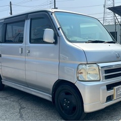 【支払総額10.8万円】激安ワゴン車！バモスターボ車検令和9年7月 フルセグTVタイベル交換済みETC エアコンOK機関良好！の画像