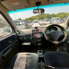 【支払総額10.8万円】激安ワゴン車！バモスターボ車検令和9年7月 フルセグTVタイベル交換済みETC エアコンOK機関良好！の画像