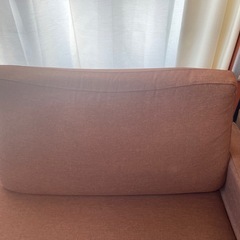 茶色ソファお譲りします！(8/1〜8/3引取希望)の画像