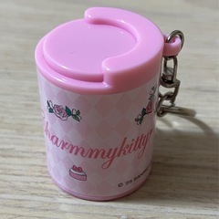 サンリオ　ガチャ　コインシリンダー　チャーミーキティ　ピンクの画像