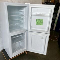 【IRIS OHYAMA】アイリスオーヤマ 2ドア冷蔵庫 IRSD-14A-W 2023年製 142L 冷蔵90L 冷凍52L 動作確認済 ホワイト ノンフロン 生活家電 Y1815の画像