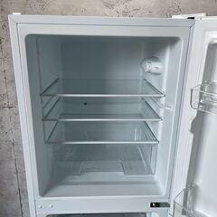 【IRIS OHYAMA】アイリスオーヤマ 2ドア冷蔵庫 IRSD-14A-W 2023年製 142L 冷蔵90L 冷凍52L 動作確認済 ホワイト ノンフロン 生活家電 Y1815の画像