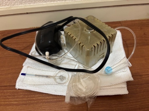 小さなキューブ型水槽　豪華フルセット
