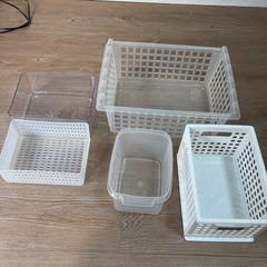 プラスチックケース 5点 まとめ売り