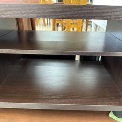 ★リユースのサカイ高崎店★TJ12199  テレビ台 黒 H37×D35×W100 クリーニング済みの画像