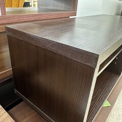 ★リユースのサカイ高崎店★TJ12199  テレビ台 黒 H37×D35×W100 クリーニング済みの画像