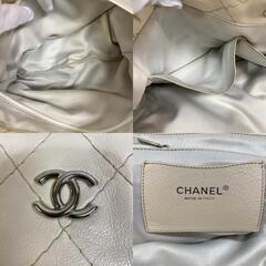 シャネル CHANEL トートバッグ オンザロード ホワイトの画像