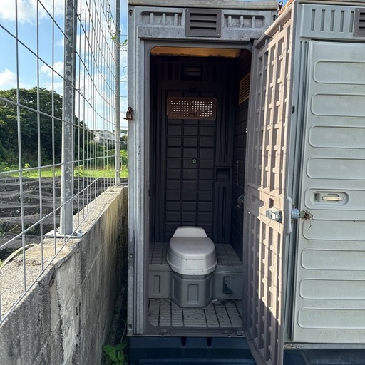 仮説トイレ売ります。