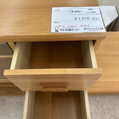 ★リユースのサカイ高崎店★TJ12712  テレビ台 ライトブラウン H45×D44×W86.5 クリーニング済みの画像