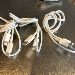 iPhoneライトニングケーブルの画像