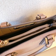 MICHAEL KORS ハンドバック　Love ピンクの画像