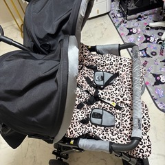 双子ベビーカーの画像