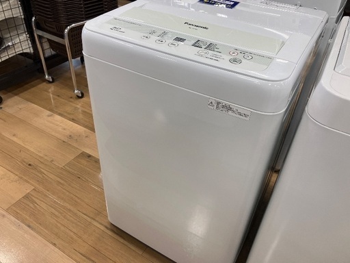 【軽トラック90分無料貸出サービス有】Panasonic洗濯機