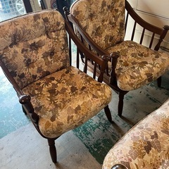 素敵なソファセットの画像