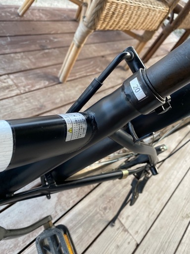 20インチ archness 折りたたみ自転車