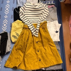 秋冬服130cm 17点まとめ売りの画像