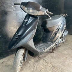 ★支払い総額3.0万円★走行テスト済み！早い者勝ち！ホンダ　スーパーディオ AF27 バッテリー新品！2ストのためオイル継ぎ足しでOK！の画像