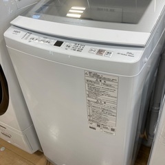 【軽トラック貸出中】AQUOS全自動洗濯機