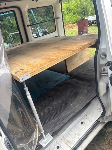 ハイゼットカーゴ　荷台　棚　車中泊などに