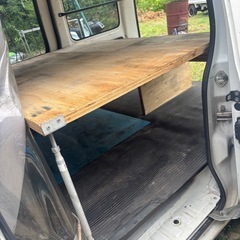 ハイゼットカーゴ　荷台　棚　　自作の画像