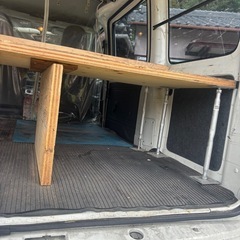 ハイゼットカーゴ　荷台　棚　　自作の画像