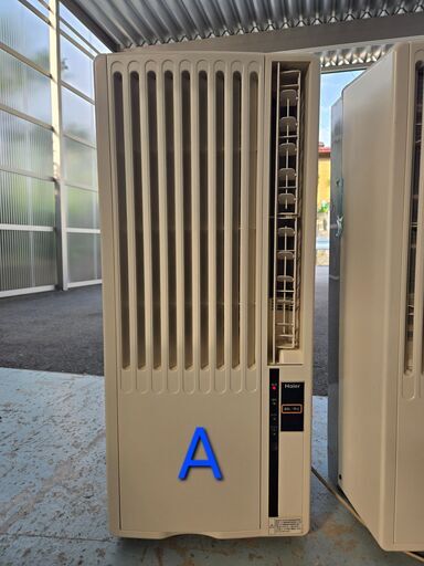 [新品未使用]Haier JA-16L ウインド形 エアコン　リモコン付属 ハイアール 窓用エアコン JA-16L