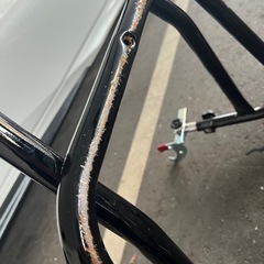 バイク スタンド前後の画像