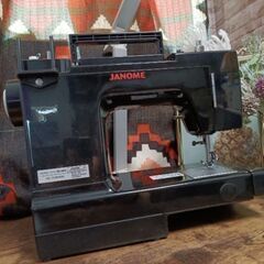 中古　JANOME　レザークラフトミシン　LC7500K　状態良し　使用できるが難ありの画像