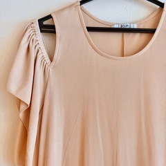 ECLIN エクラン◎オフショルダー ロングワンピース ドレスの画像