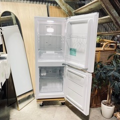 💥激安💥 🏵️3ヶ月保証🏵️❗️配送無料❗️高年式2023年　140L Haier 冷蔵庫　JR-NF140N ホワイト の画像