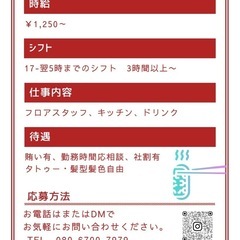 吉祥寺焼肉屋　バイト募集の画像