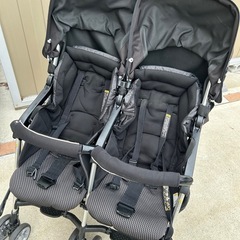 コンビ　ツインスピン　二人乗りベビーカー