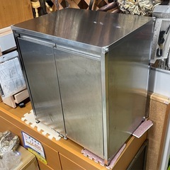 2分別ゴミ箱　ステンレス製 中古