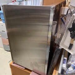 2分別ゴミ箱　ステンレス製 中古の画像