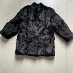 ラパン黒コート