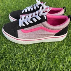 【美品】バンズ　スニーカー　ピンクラメ の画像