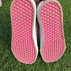 【美品】バンズ　スニーカー　ピンクラメ の画像