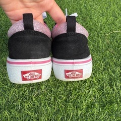 【美品】バンズ　スニーカー　ピンクラメ の画像