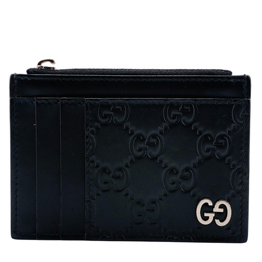 グッチ GUCCI カードケース シグネチャー 型押し コインケース