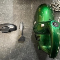 ☆中古 ¥2,000 ハンディクリーナー　グリーン　コンパクト　【IG019】の画像