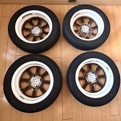 MLJ XTREME-J 14インチ 4個セット フラットホワイト アルミの画像