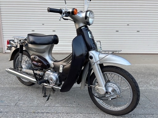 ⭐️リトルカブ50⭐️プラグ・グリップなど新品交換❗️オイルも交換済みで快調⭐️夜道明るいLEDライト装着⭐️50cc原付オートバイ⭐️